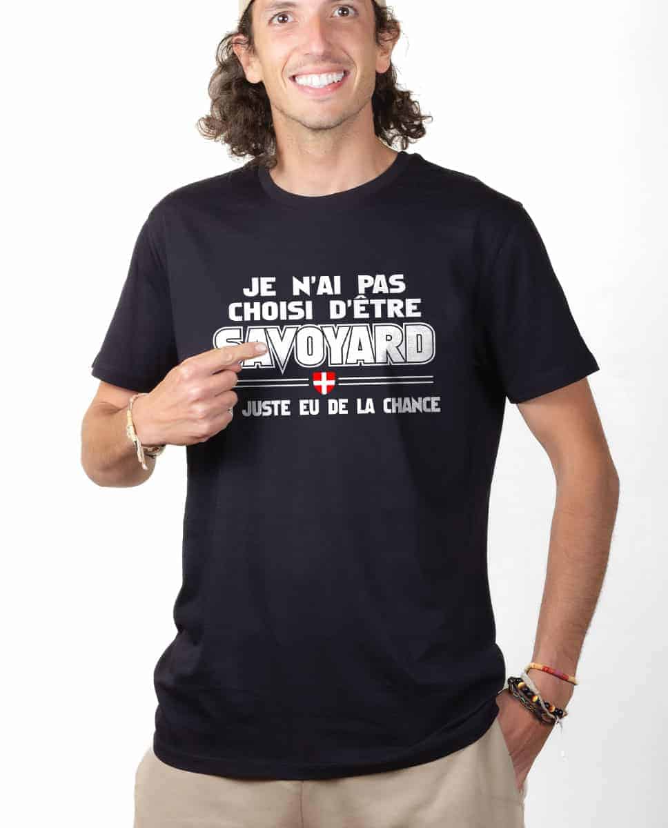 T-SHIRT HOMME : JE N'AI PAS CHOISI D'ÊTRE SAVOYARD – Image 3