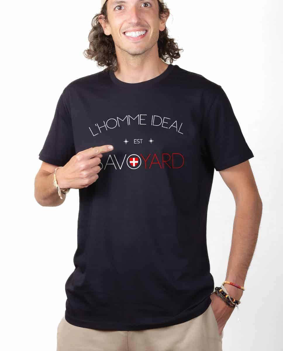 T-SHIRT HOMME : L'HOMME IDEAL EST SAVOYARD – Image 3