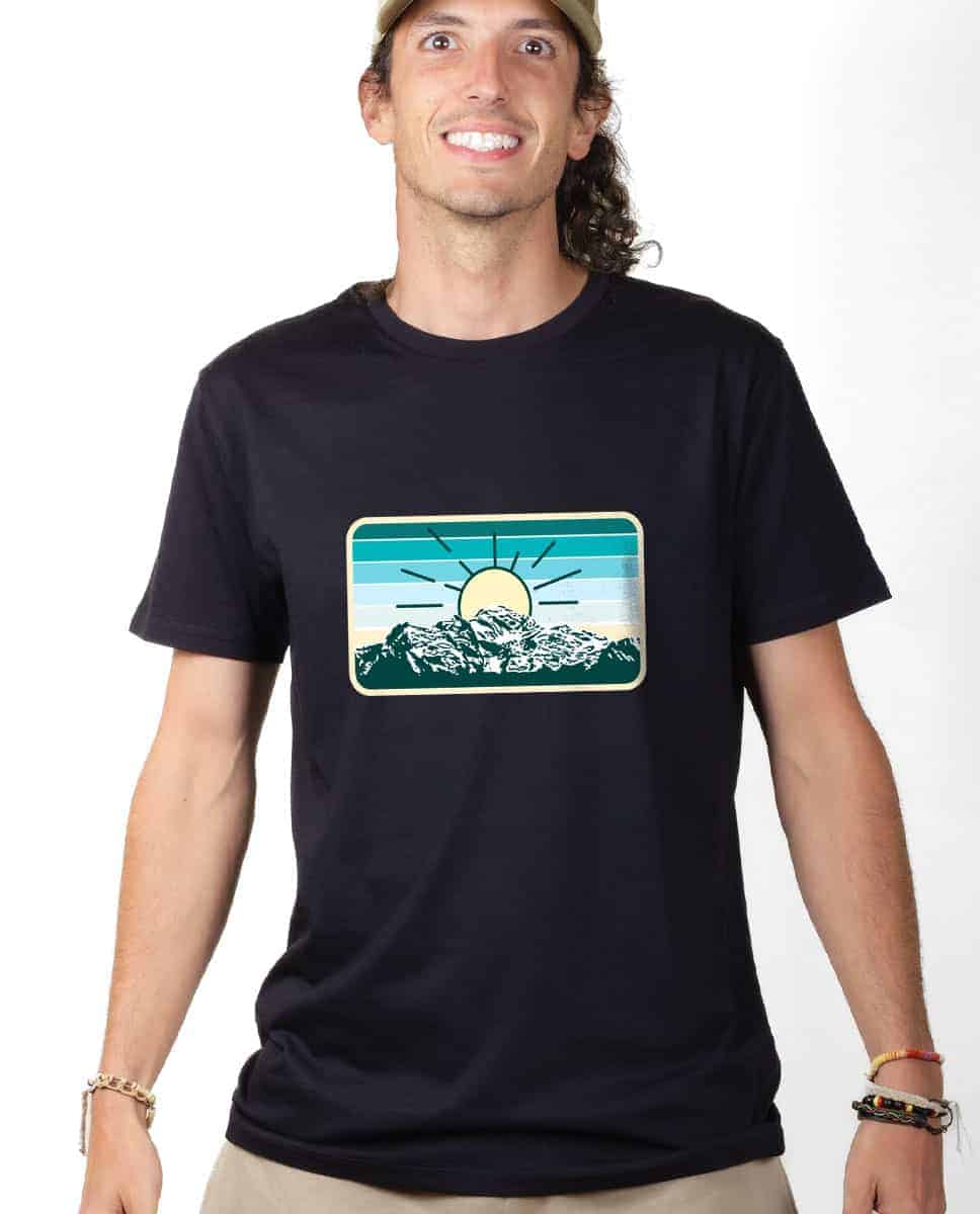 T-SHIRT HOMME : MONTAGNE MONT BLANC – Image 3