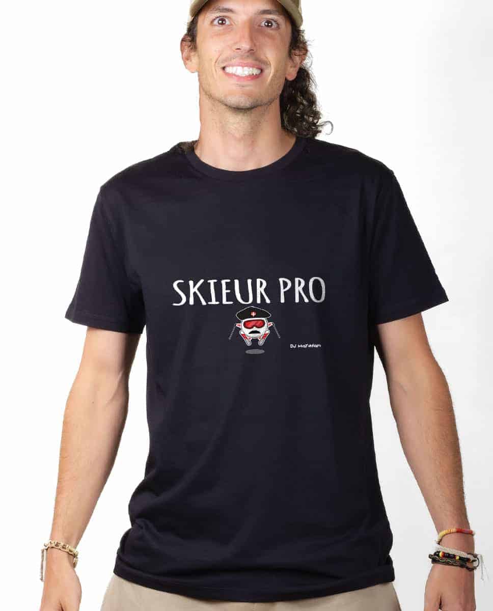 T-SHIRT HOMME : SKIEUR PRO – Image 3