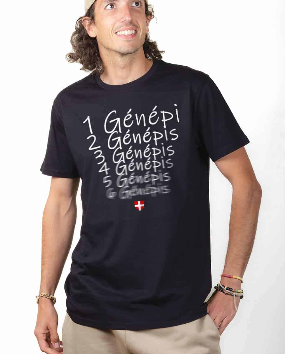 T-SHIRT HOMME : UN GENEPI, DEUX GENEPIS... – Image 3