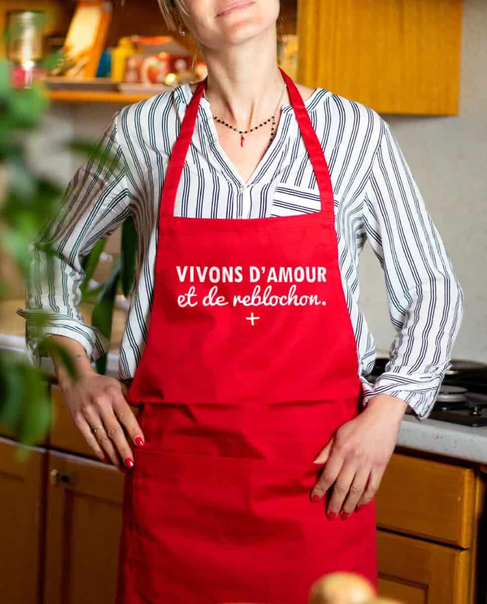 TABLIER SAVOIE : VIVONS D'AMOUR ET DE REBLOCHON – Image 3