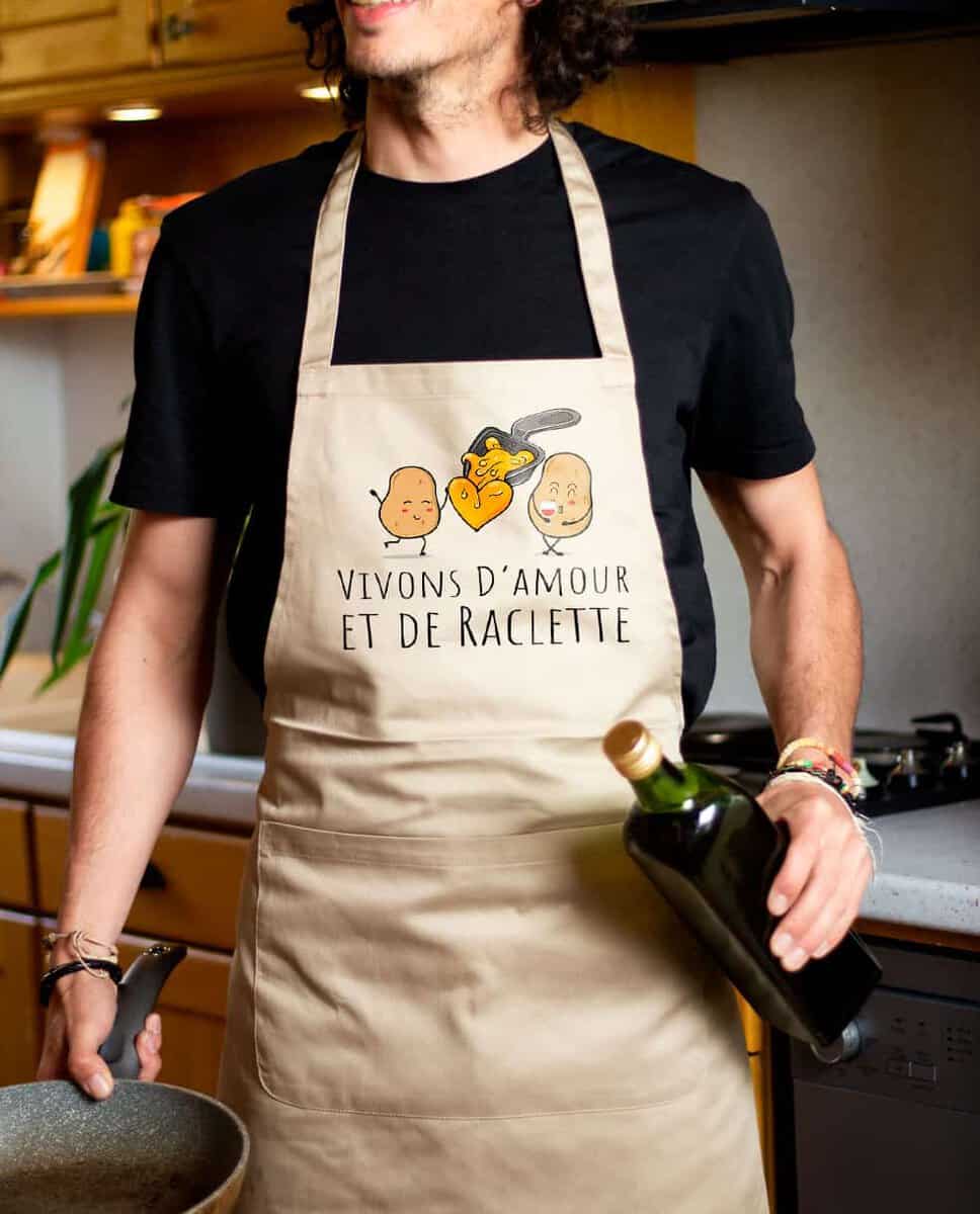 TABLIER SAVOIE : VIVONS D'AMOUR ET DE RACLETTE – Image 4