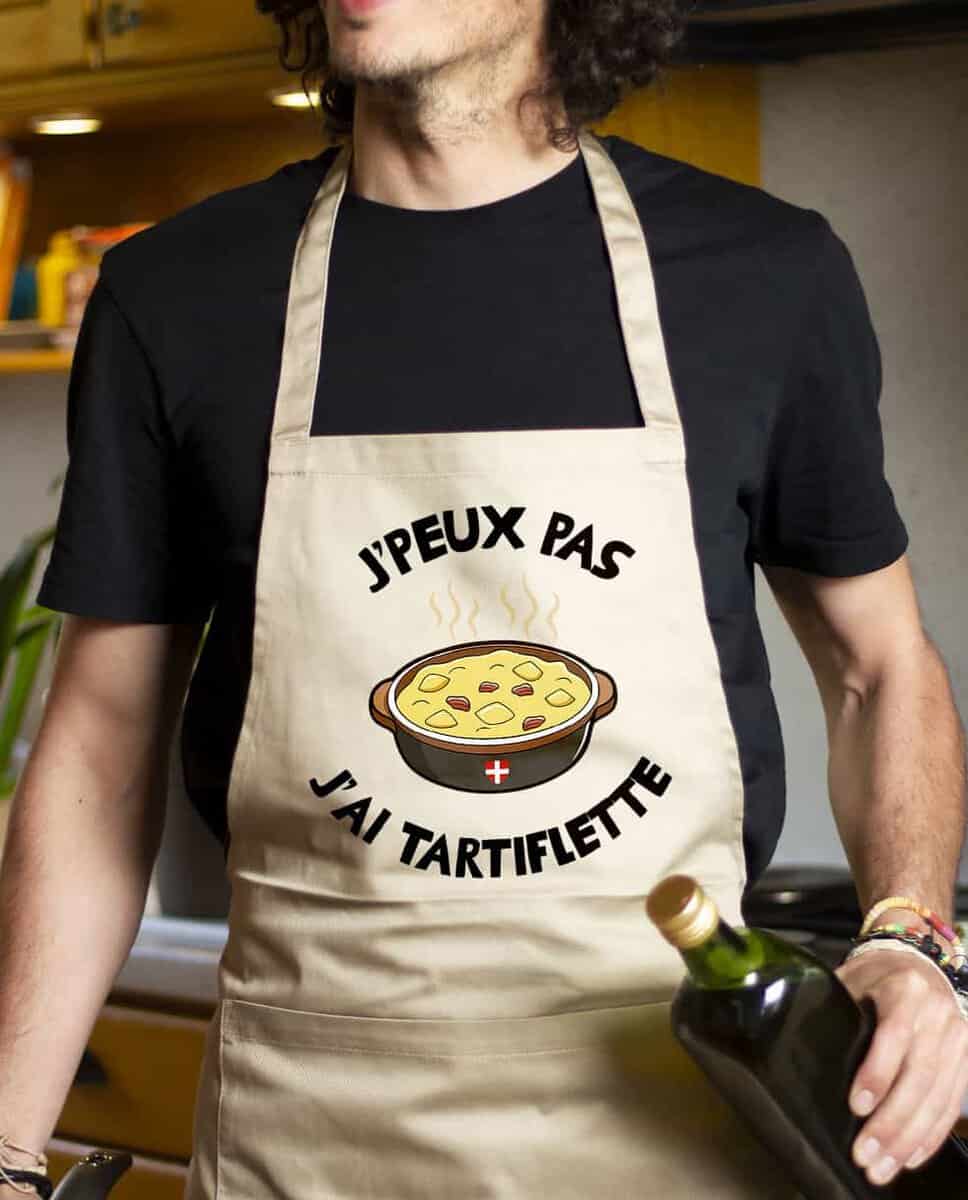 Tabliers Savoie : J'peux pas j'ai tartiflette – Image 2