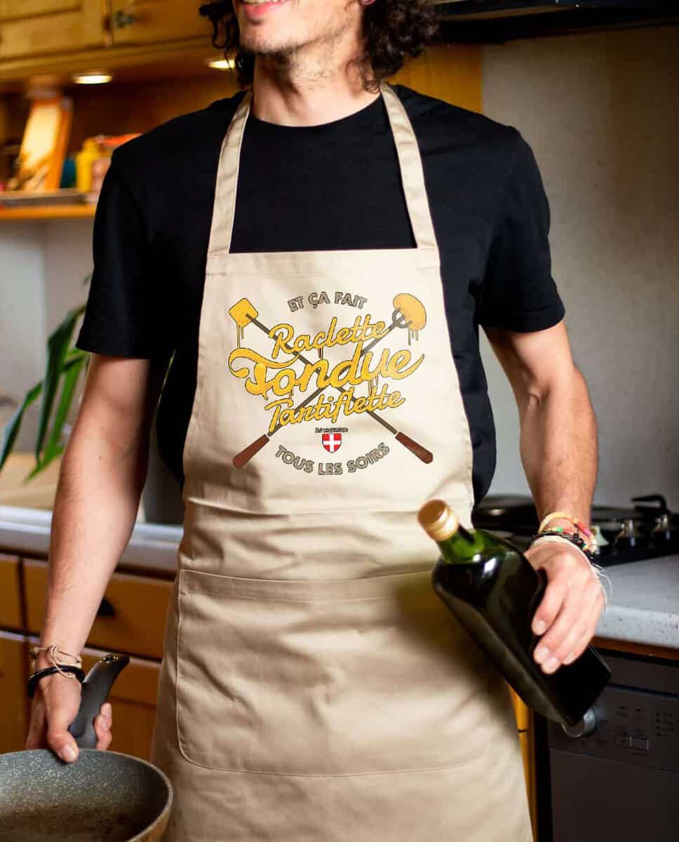 TABLIER SAVOIE : RACLETTE FONDUE TARTIFLETTE – Image 5