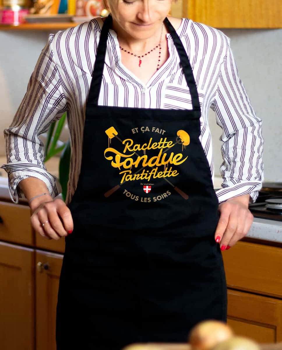 TABLIER SAVOIE : RACLETTE FONDUE TARTIFLETTE – Image 3