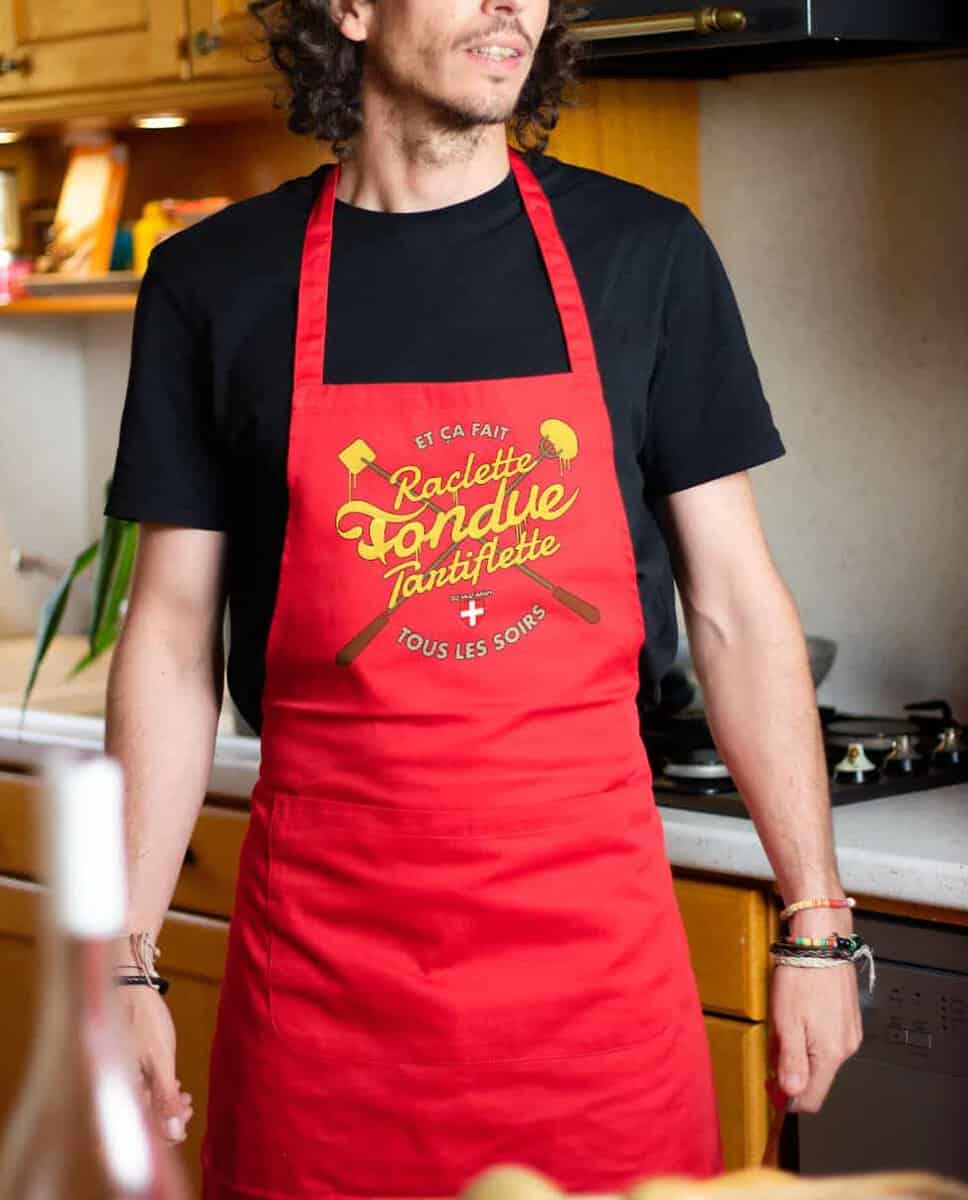 TABLIER SAVOIE : RACLETTE FONDUE TARTIFLETTE – Image 6