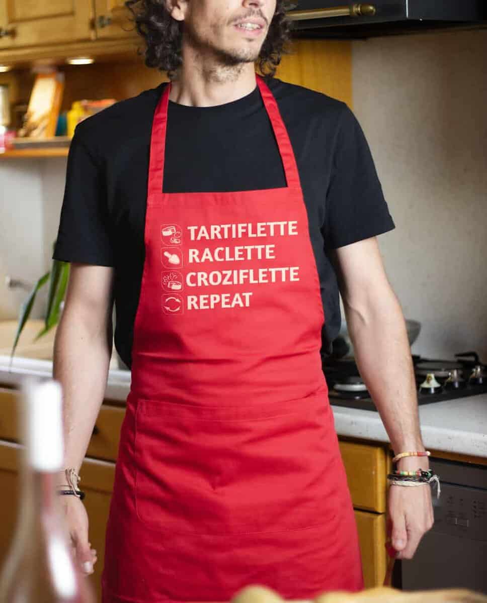 TABLIER : TARTIFLETTE RACLETTE CROZIFLETTE REPEAT – Image 6