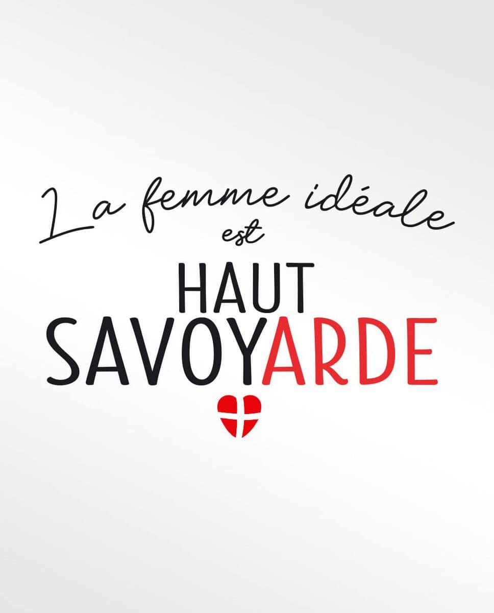 Tasse Cœur : La femme idéale est Haut Savoyarde – Image 2