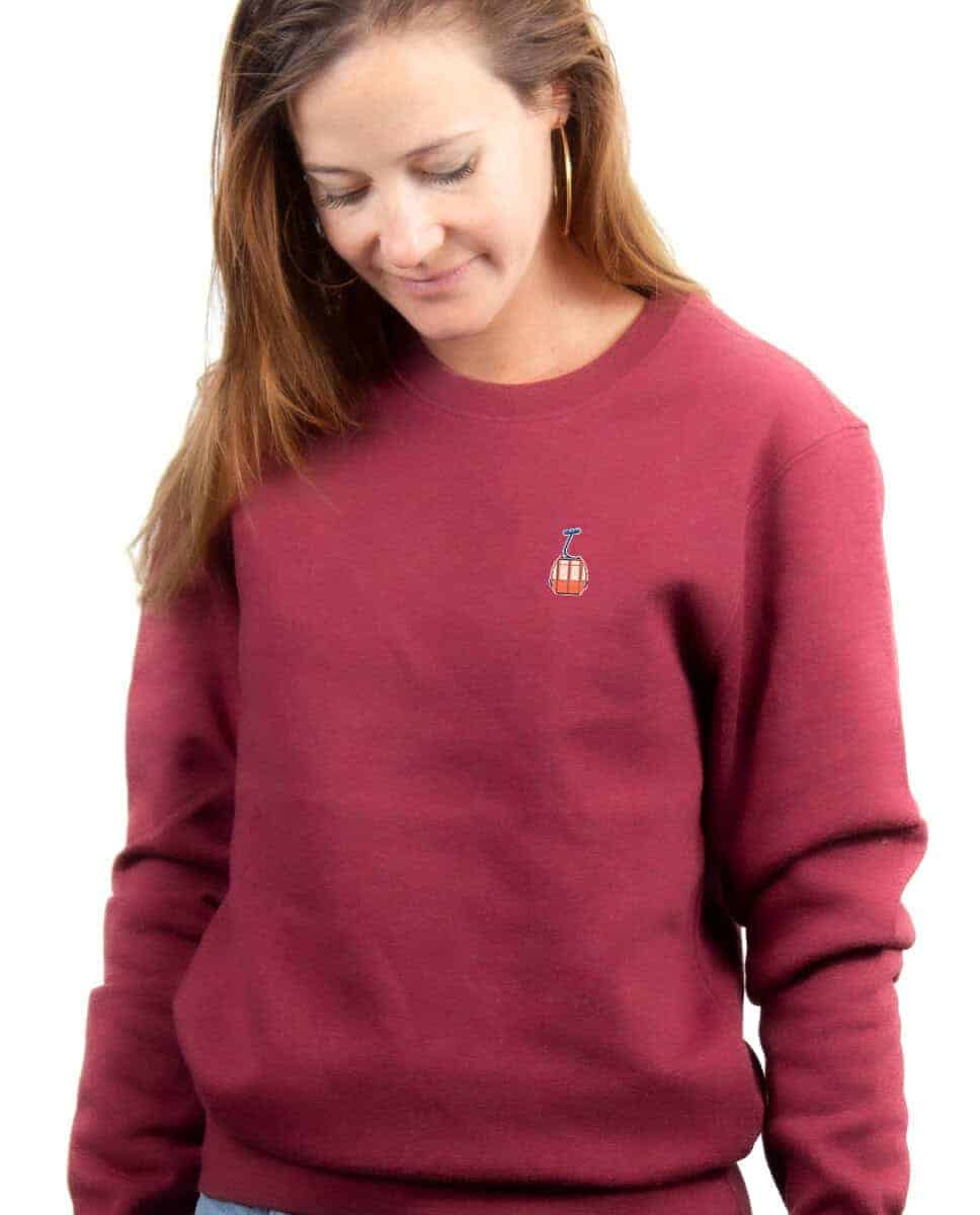 PULL FEMME : Telecabine picto – Image 5