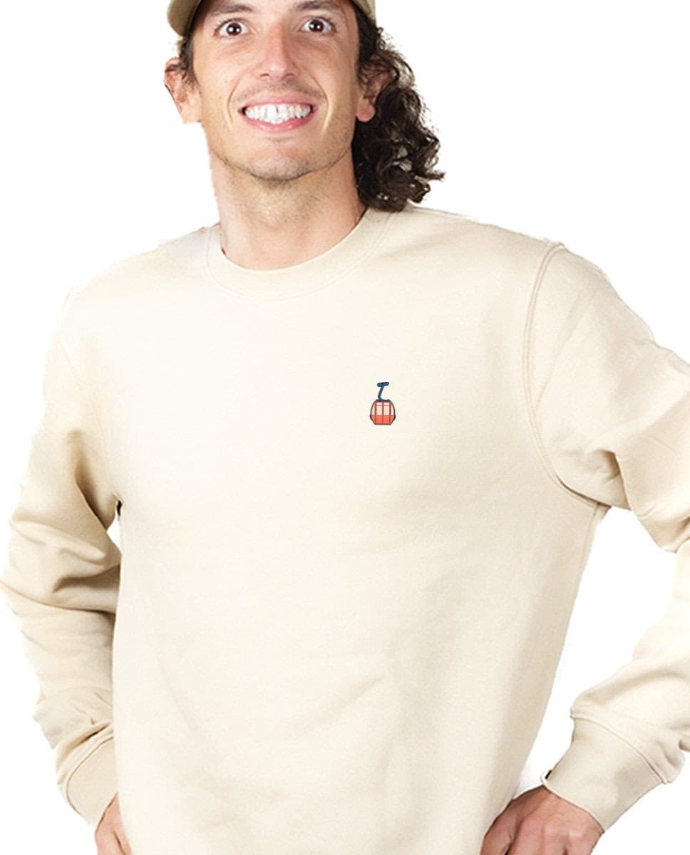 PULL HOMME : Telecabine picto – Image 2