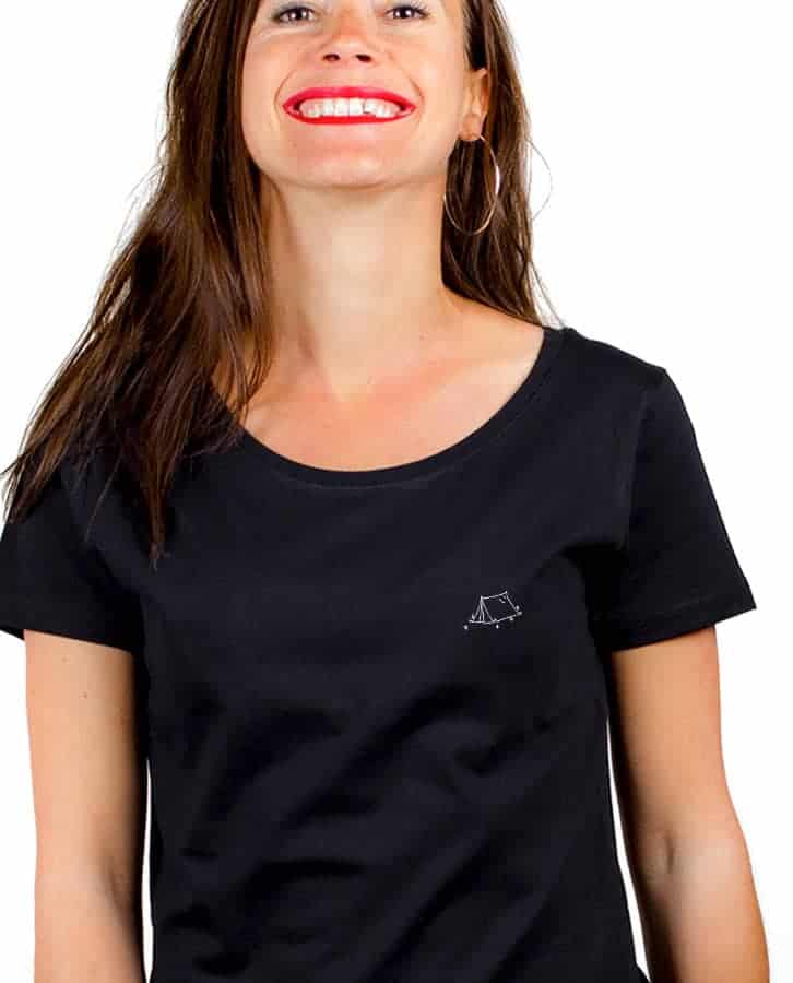 T-SHIRT FEMME : Tente picto – Image 3