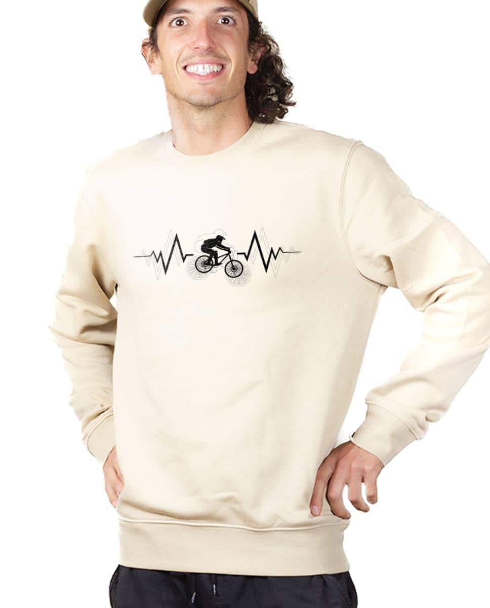 PULL HOMME : VTT ENDURO BATTEMENTS DE COEUR – Image 2
