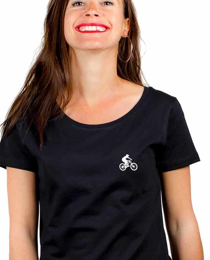 T-SHIRT FEMME : VTT picto – Image 3