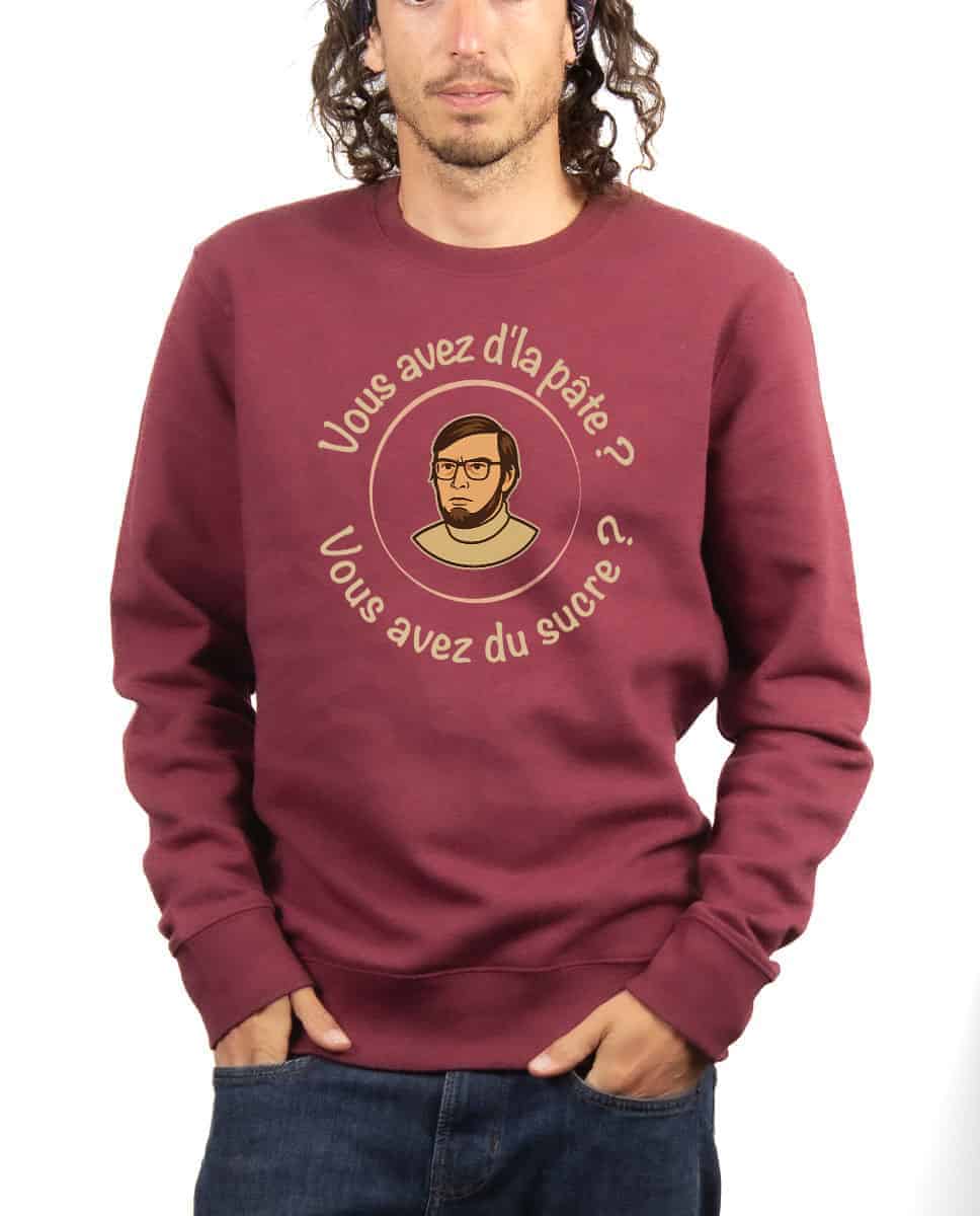 PULL HOMME : Vous avez d'la pâte ? Vous avez du sucre ? – Image 3