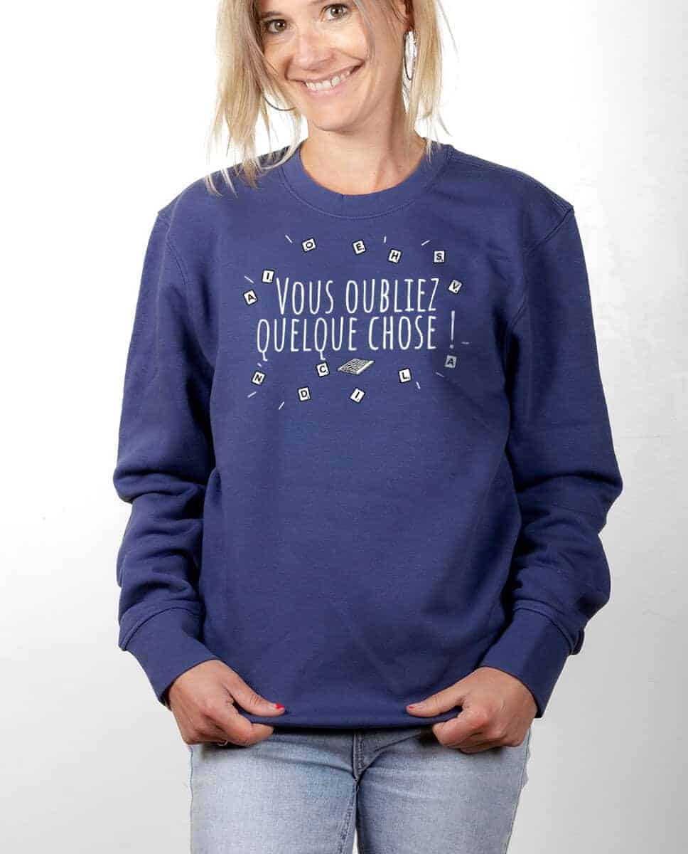 PULL FEMME : Vous oubliez quelque chose ! – Image 4