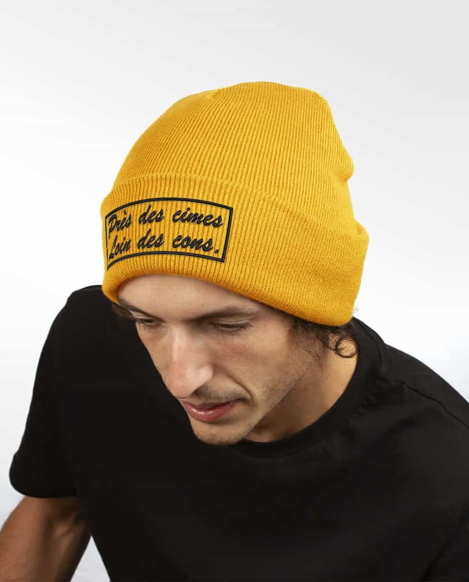BONNET SKI : PRES DES CIMES LOIN DES CONS – Image 11