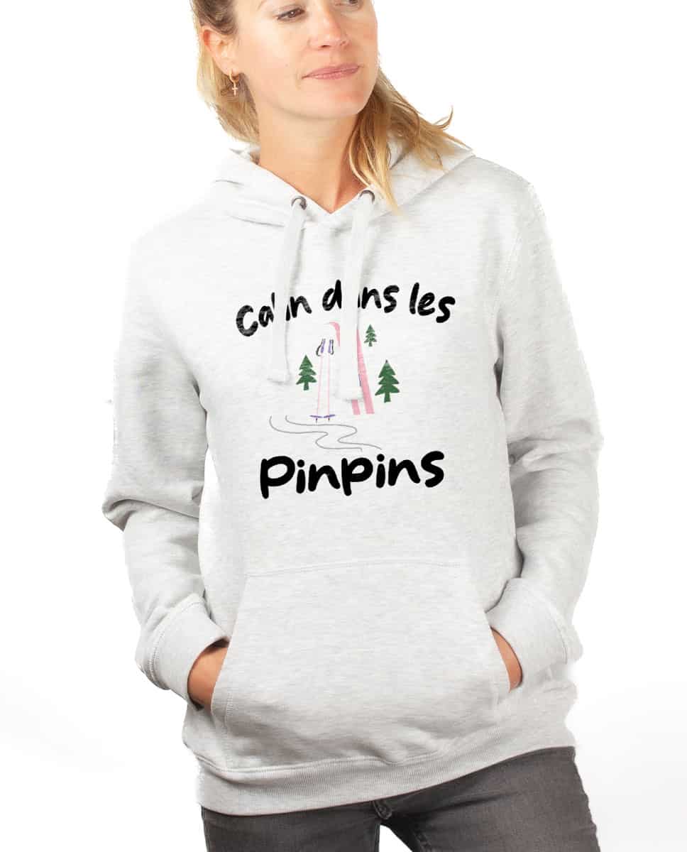 SWEAT FEMME : CALIN DANS LES PINPINS – Image 8