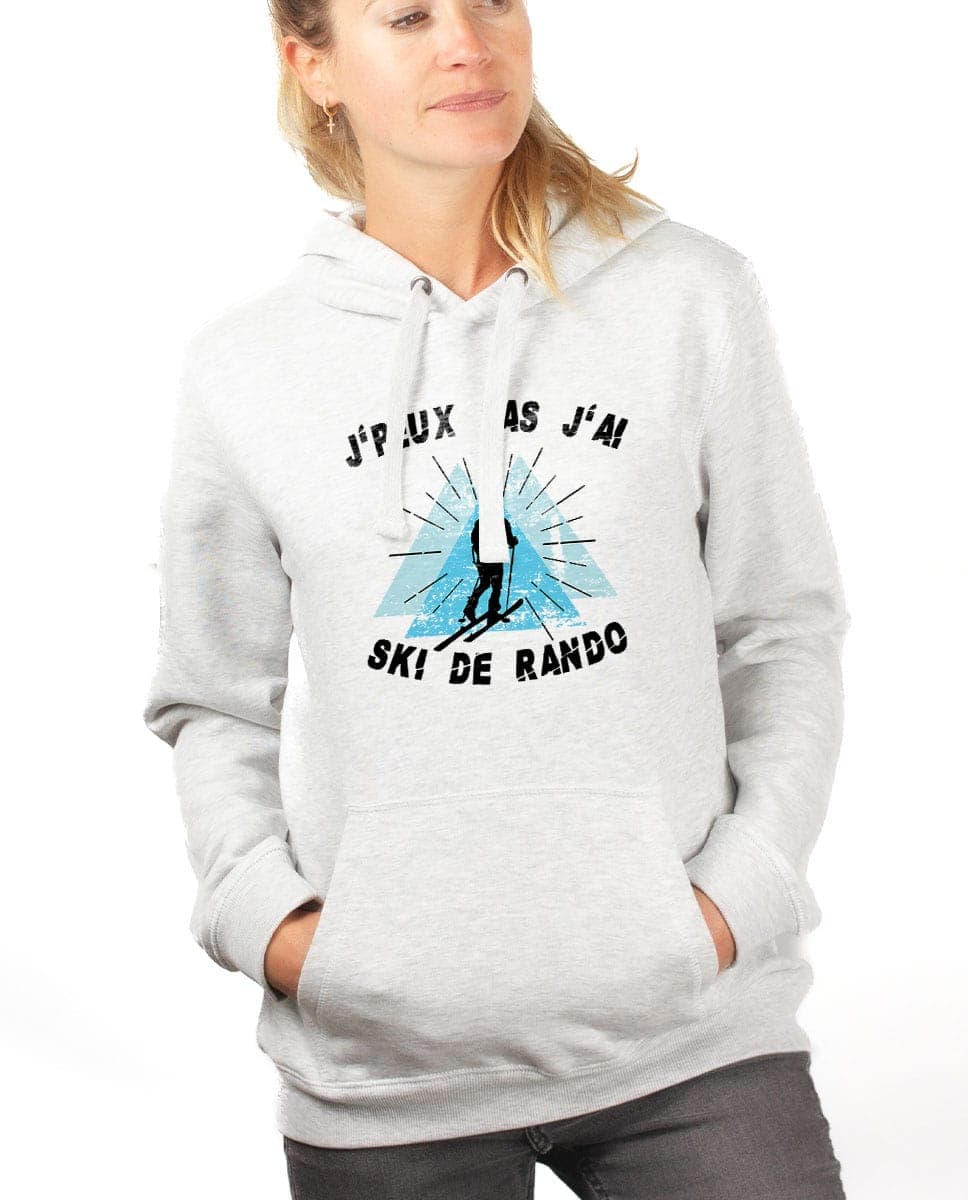 SWEAT FEMME : J'PEUX PAS J'AI SKI DE RANDO – Image 4
