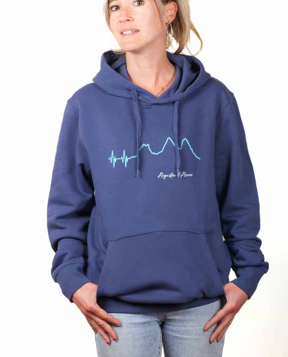 SWEAT FEMME : BATTEMENTS DE COEUR AIGUILLES D ARVES – Image 25