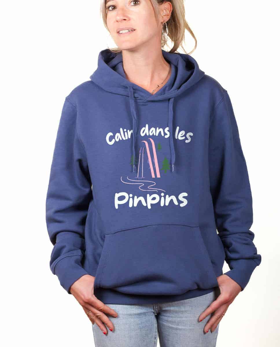 SWEAT FEMME : CALIN DANS LES PINPINS – Image 9