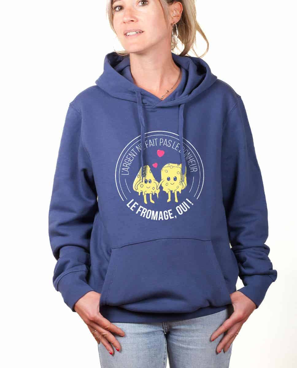 SWEAT FEMME : LE FROMAGE FAIT LE BONHEUR – Image 12