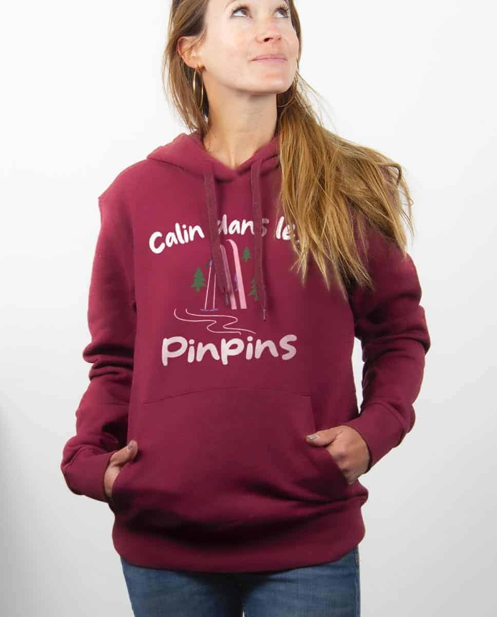 SWEAT FEMME : CALIN DANS LES PINPINS – Image 10