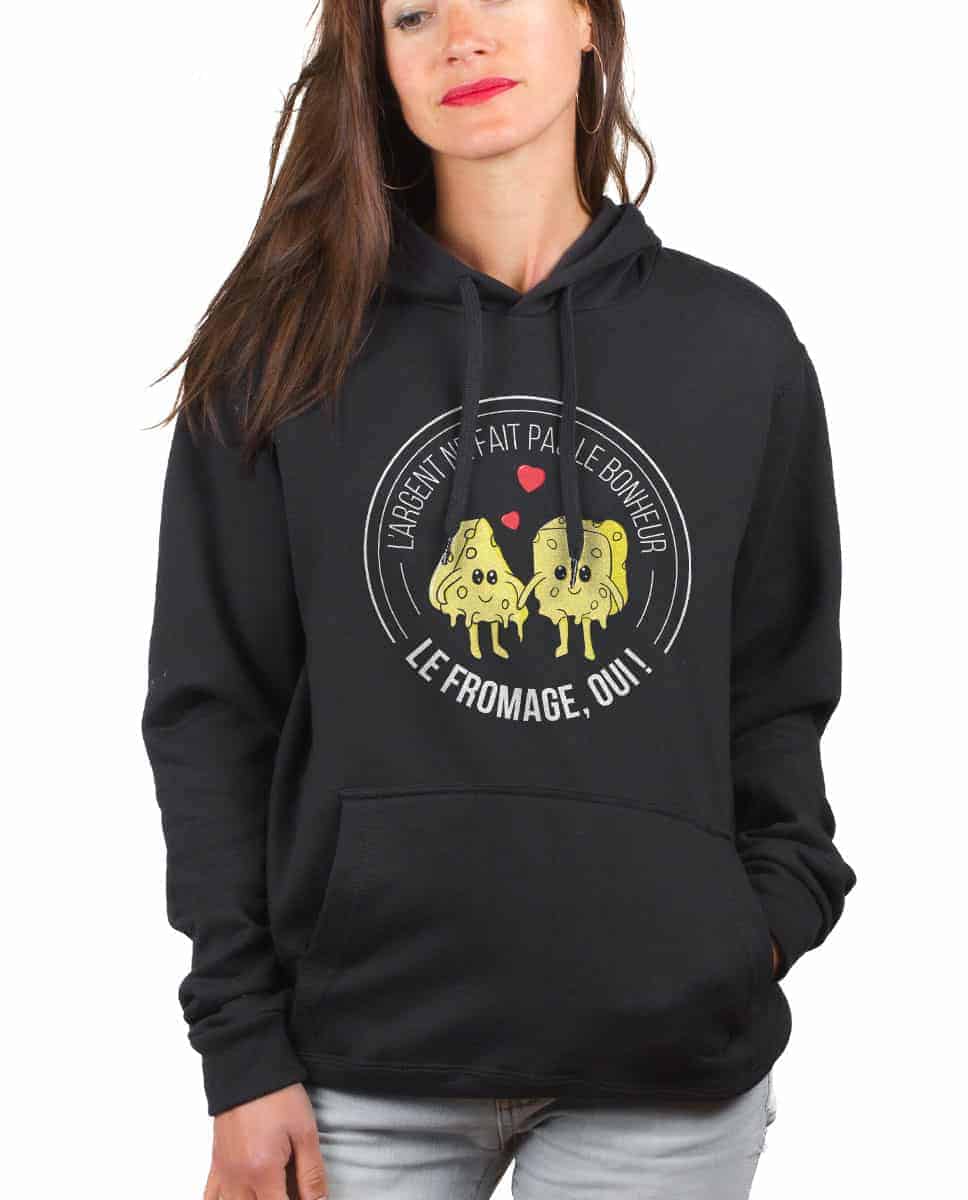 SWEAT FEMME : LE FROMAGE FAIT LE BONHEUR – Image 11