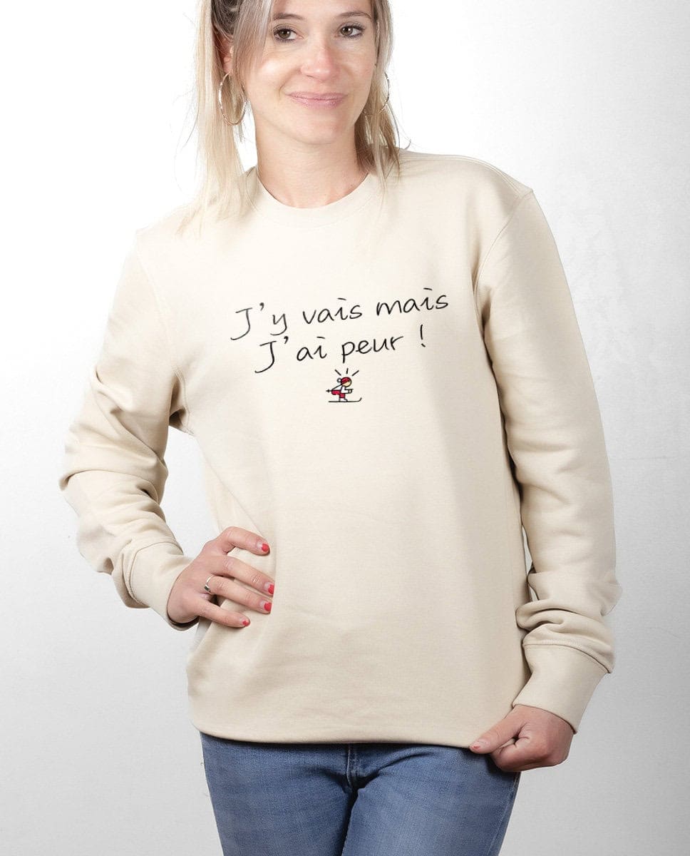 PULL FEMME : J'y vais mais j'ai peur ! – Image 2