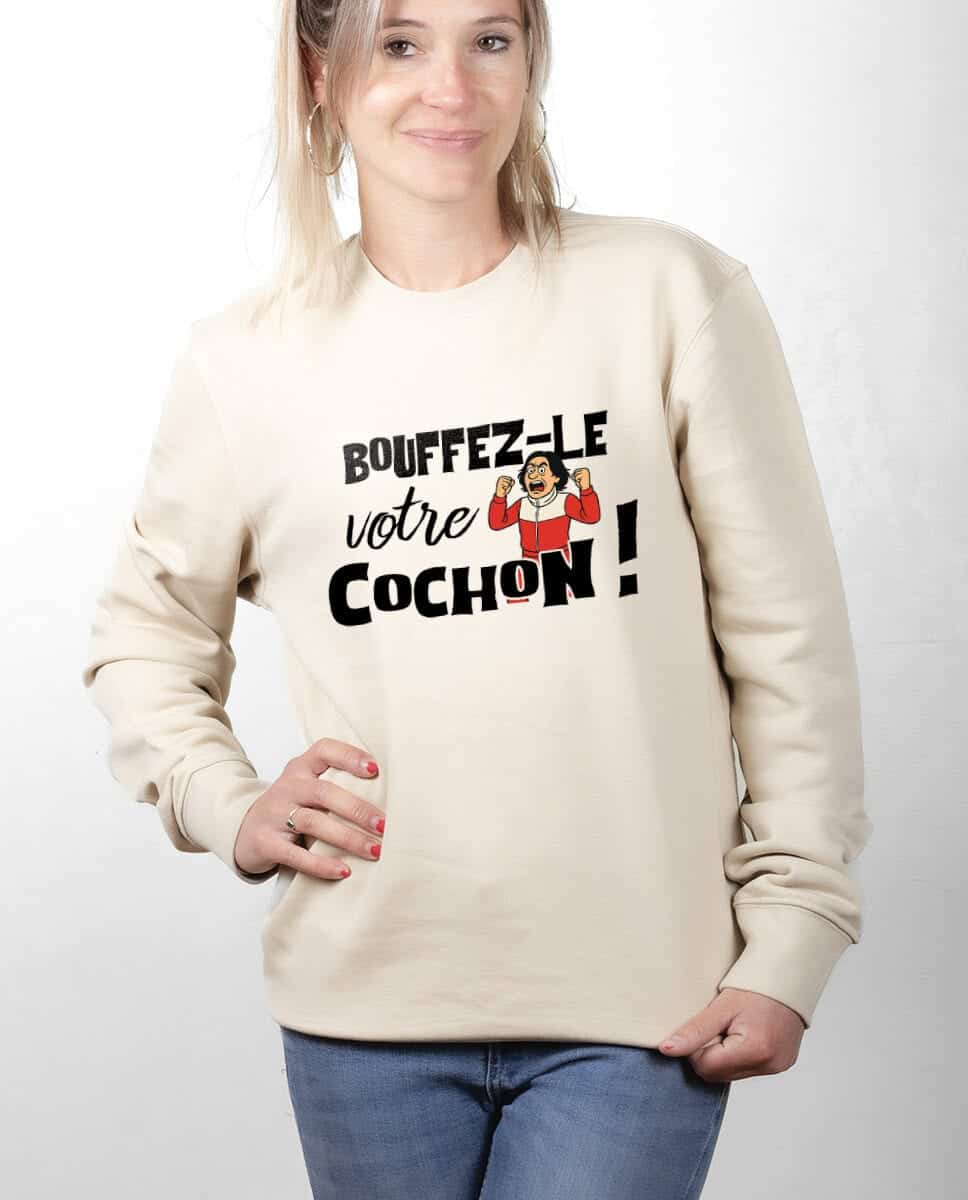 PULL FEMME : Bouffez-le votre cochon ! – Image 2