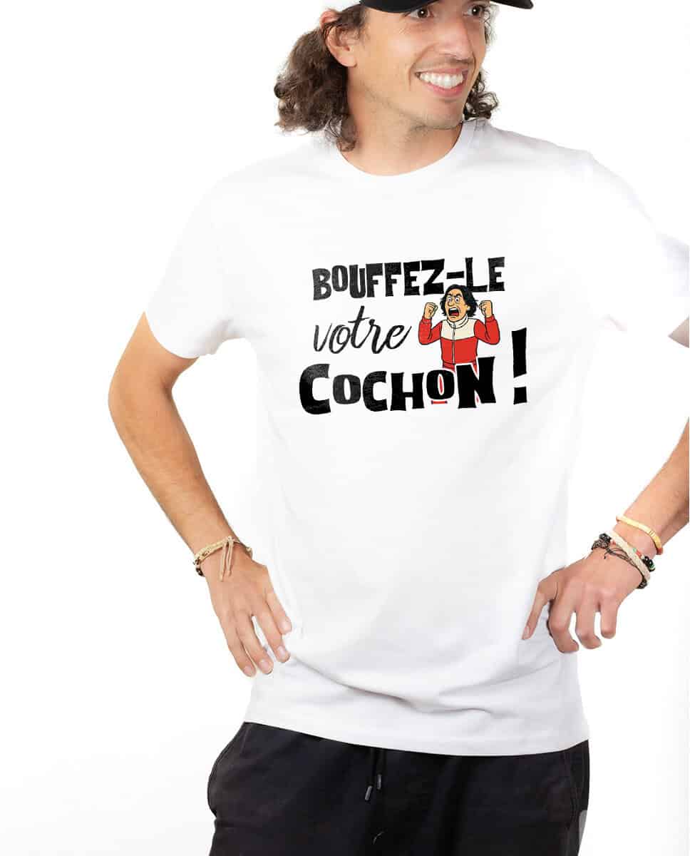 T-SHIRT HOMME : Bouffez-le votre cochon ! – Image 2