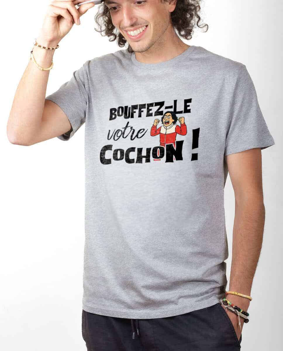 T-SHIRT HOMME : Bouffez-le votre cochon ! – Image 3