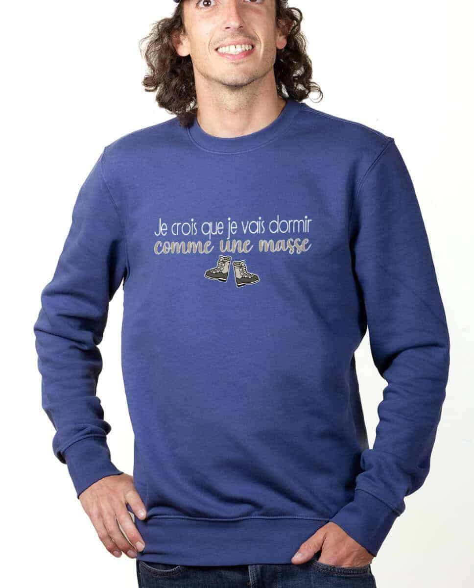 PULL HOMME : Je crois que je vais dormir comme une masse ! – Image 4