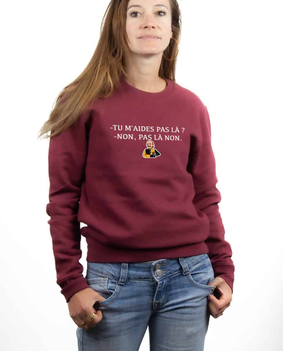 PULL FEMME : Tu m'aides pas là ? Non pas là non. – Image 5