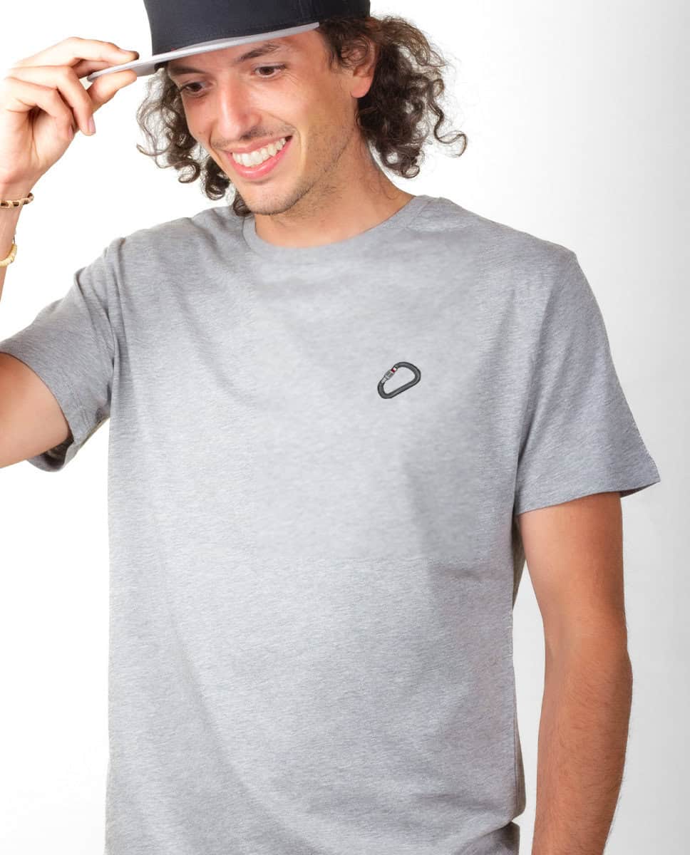 T-SHIRT HOMME : mousqueton picto – Image 3