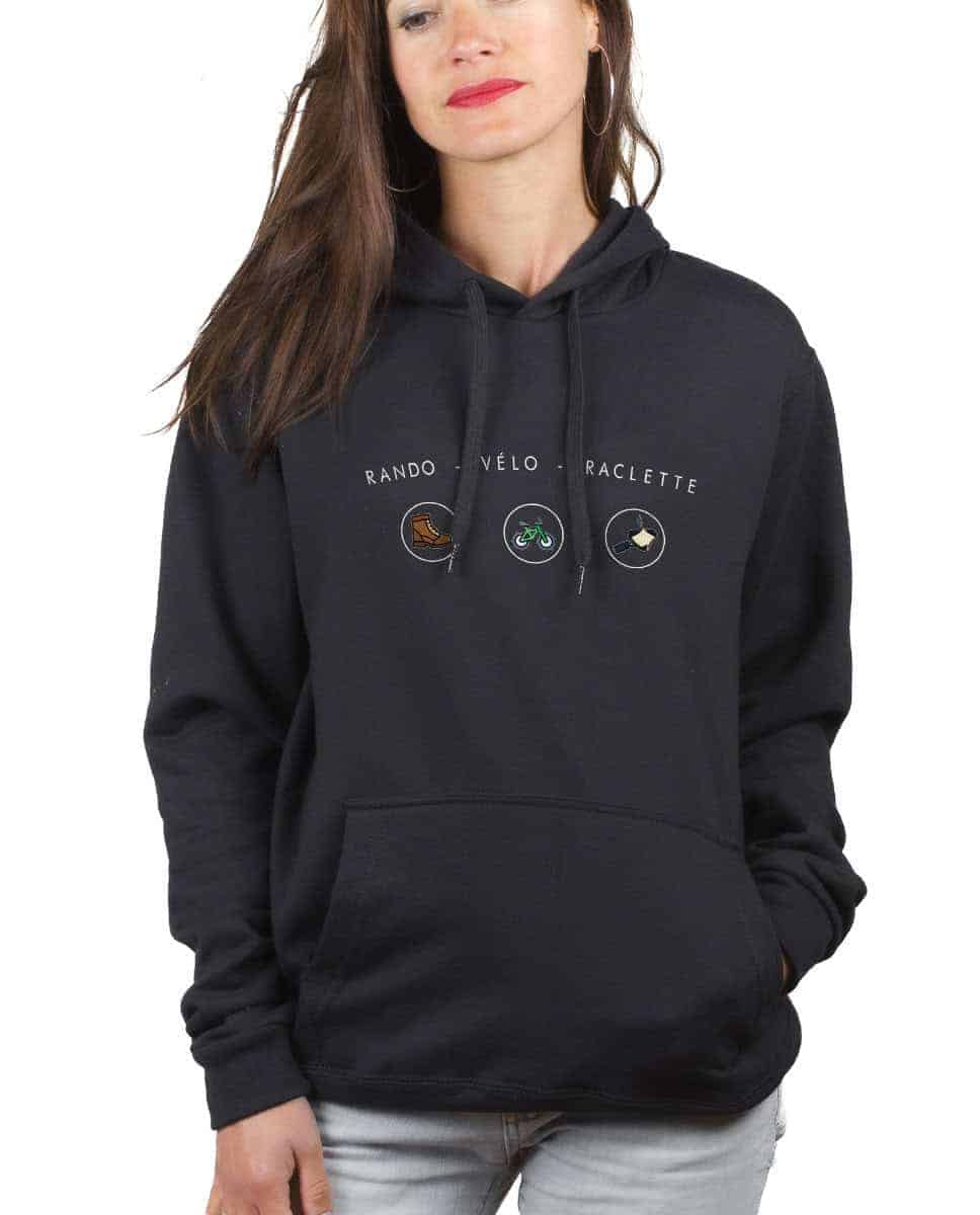 SWEAT FEMME : rando vélo raclette – Image 2