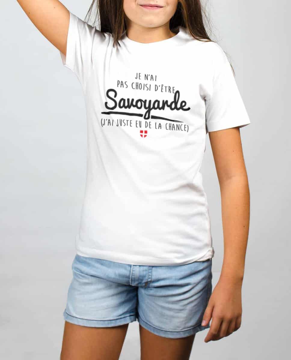 T SHIRT ENFANT : JE N'AI PAS CHOISI D'ETRE SAVOYARDE – Image 3