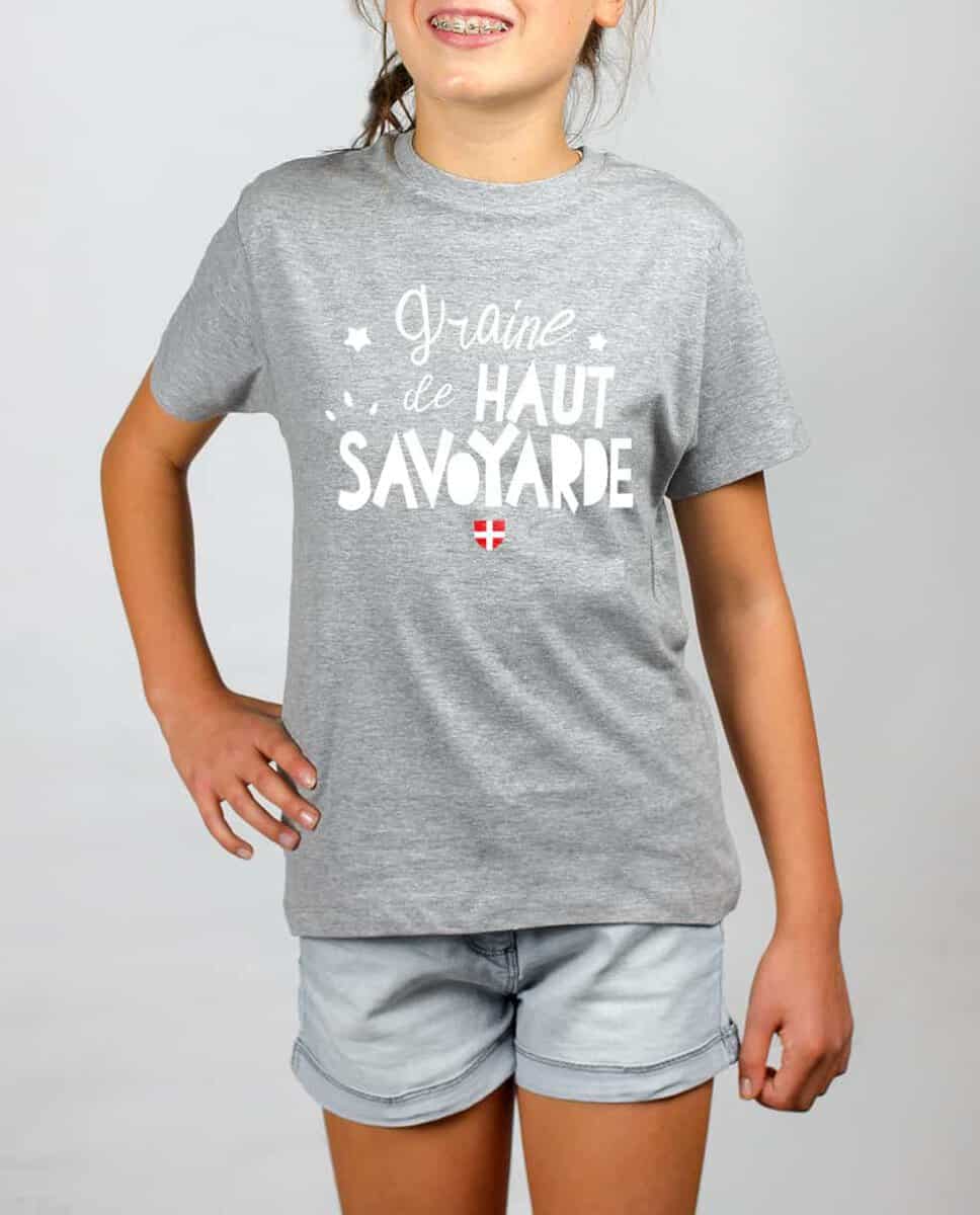 T SHIRT ENFANT : GRAINE DE HAUT SAVOYARDE – Image 2