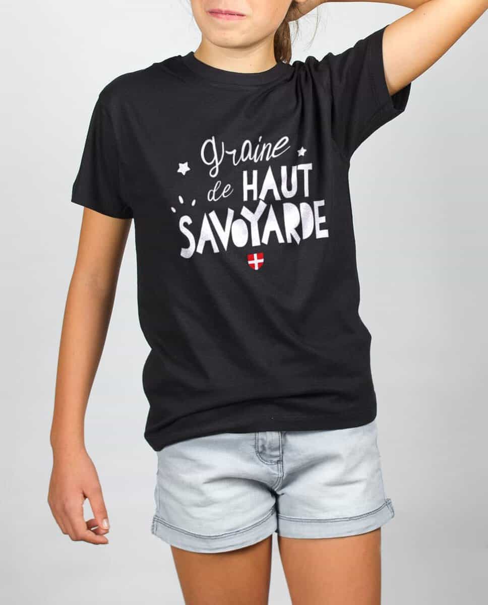 T SHIRT ENFANT : GRAINE DE HAUT SAVOYARDE – Image 3