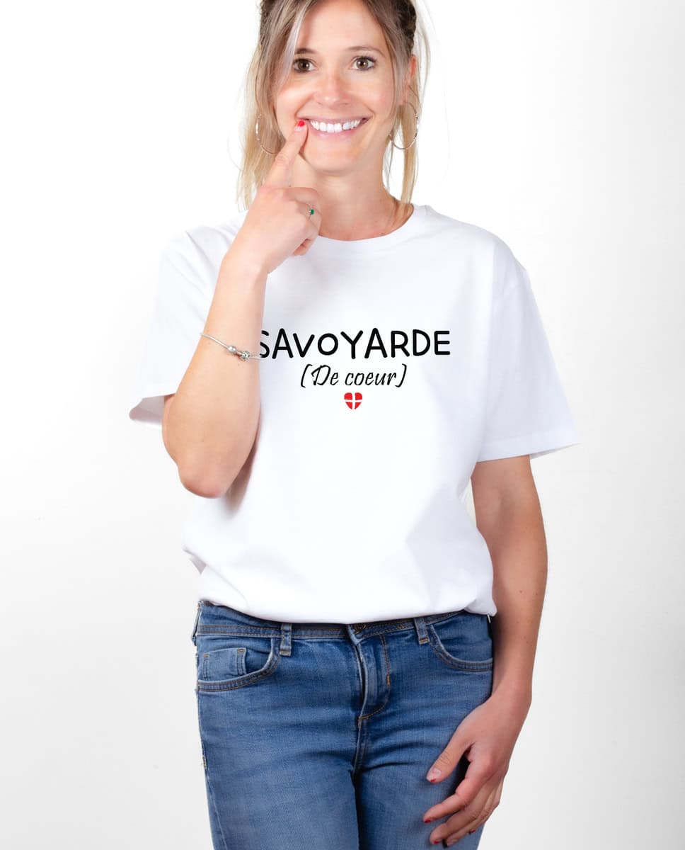 T-SHIRT FEMME : Savoyarde de coeur – Image 2