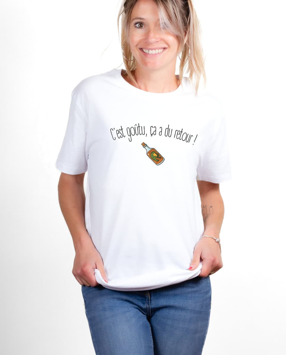 T-SHIRT FEMME : C'est goûtu, ça a du retour ! – Image 2