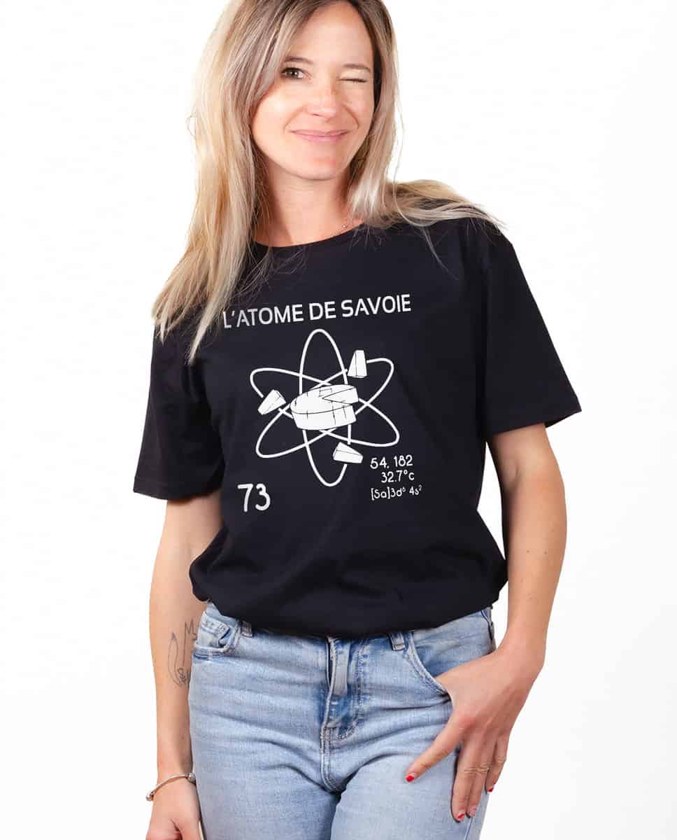 T-SHIRT FEMME : L'ATOME DE SAVOIE – Image 2
