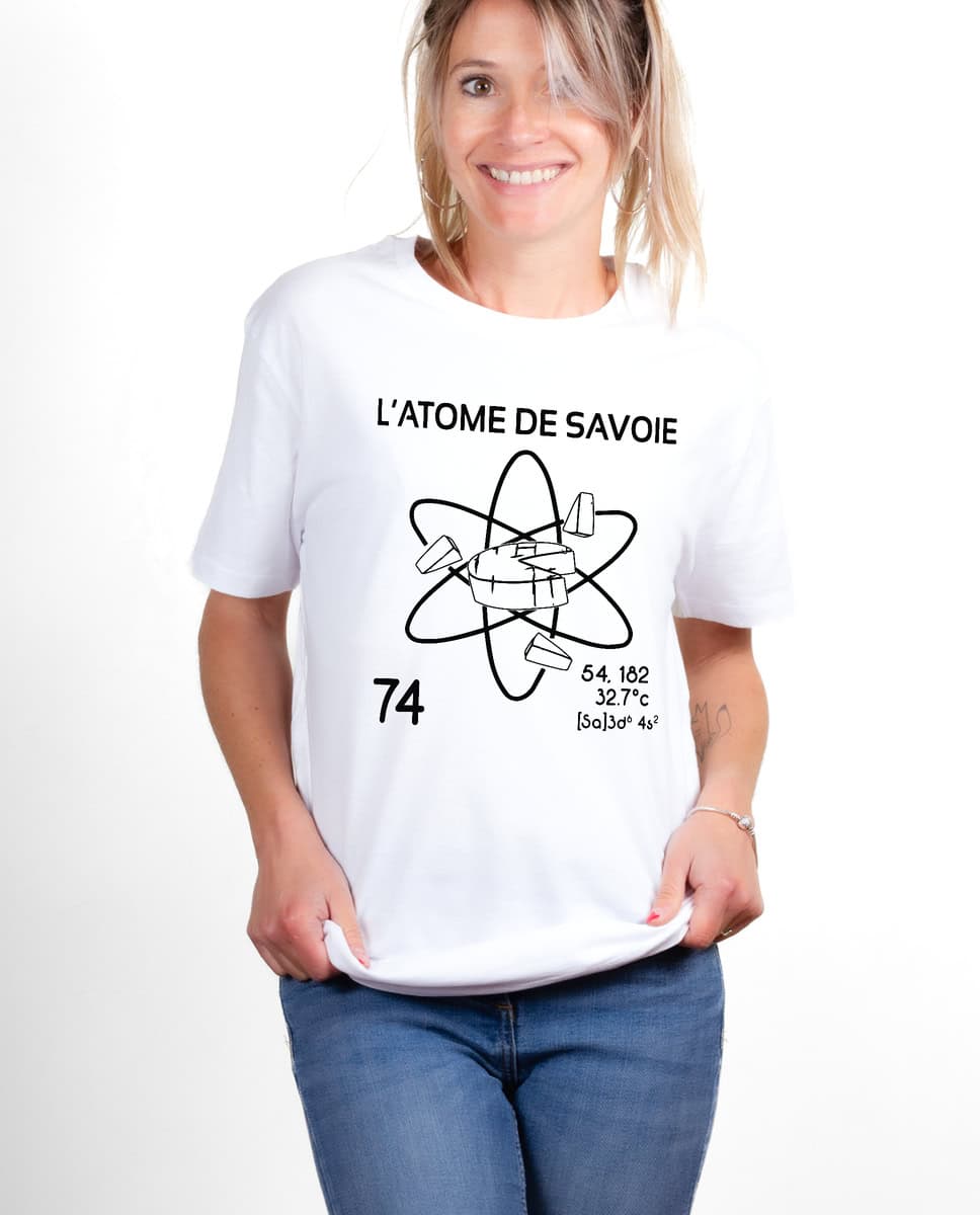 T-SHIRT FEMME : L'ATOME DE SAVOIE – Image 4