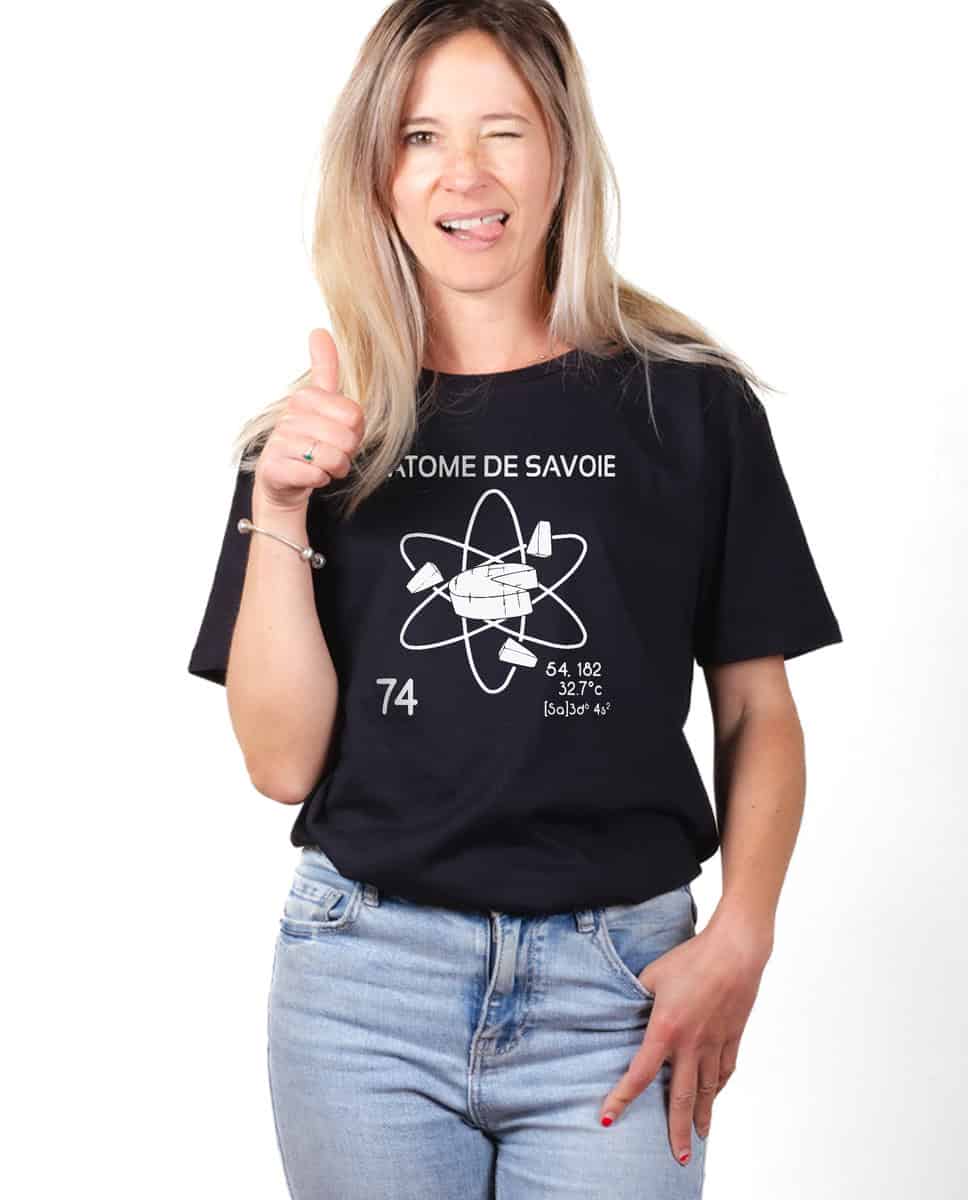 T-SHIRT FEMME : L'ATOME DE SAVOIE – Image 3