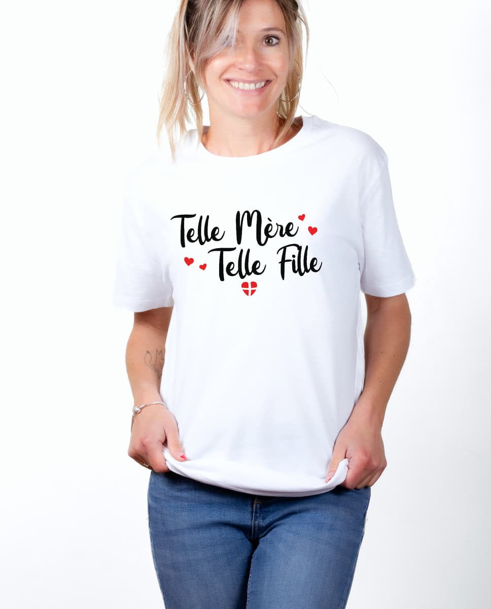 T-SHIRT FEMME : TELLE MERE TELLE FILLE – Image 2