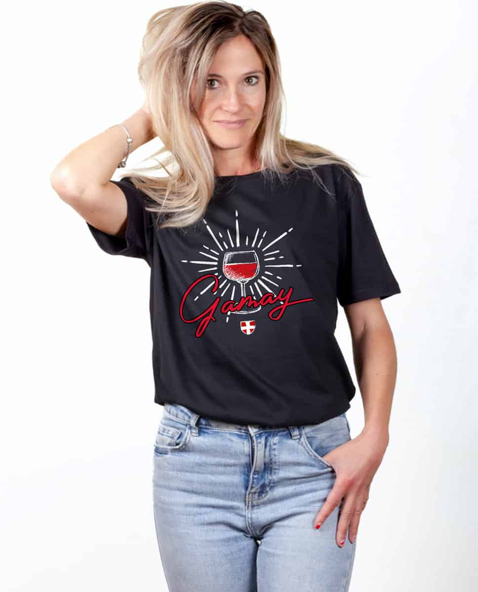 T-SHIRT FEMME : GAMAY – Image 2