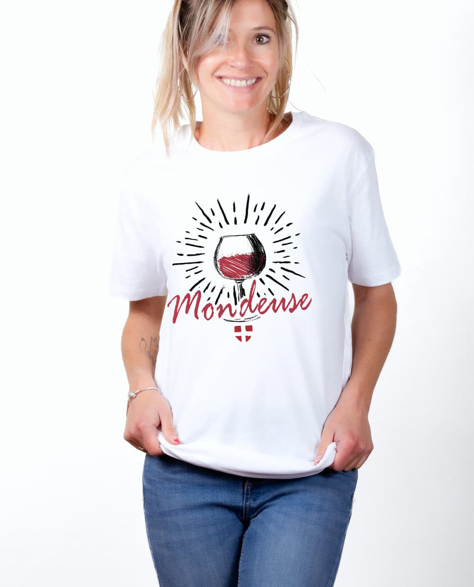 T-SHIRT FEMME : MONDEUSE – Image 2