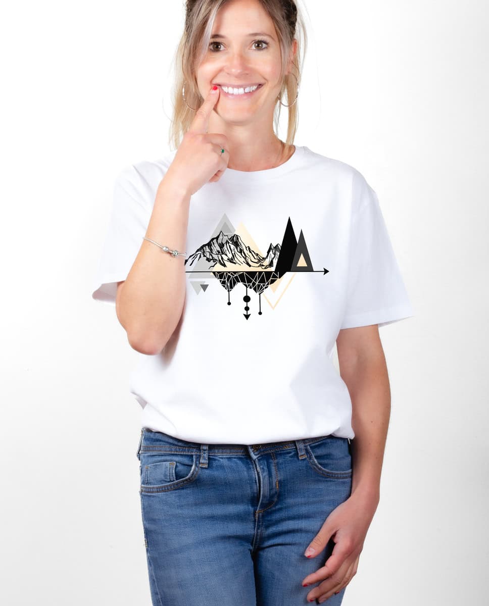 T-SHIRT FEMME : HAUTE MONTAGNE – Image 2
