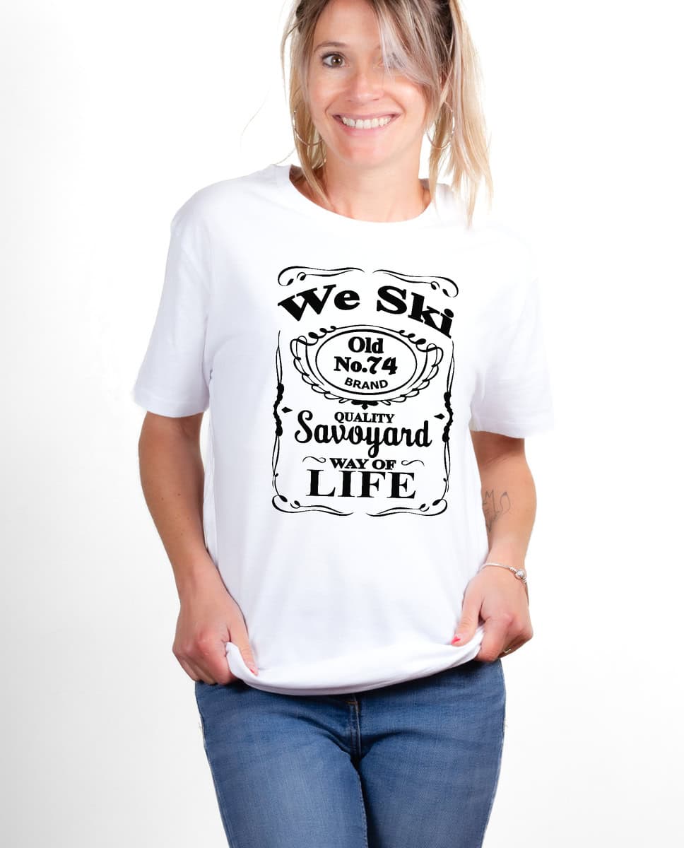 T-SHIRT FEMME : WE SKI – Image 3