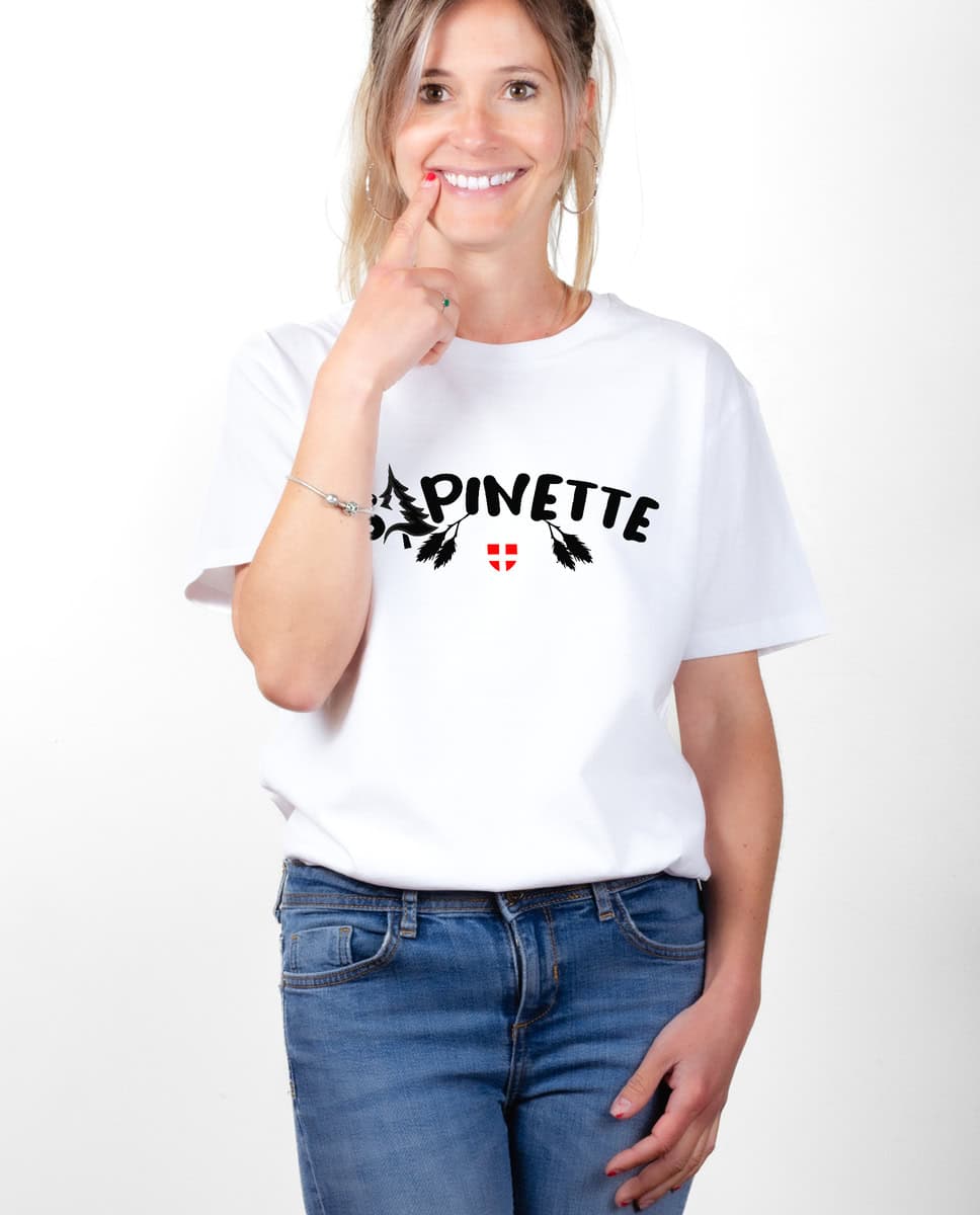 T-SHIRT FEMME : SAPINETTE – Image 2